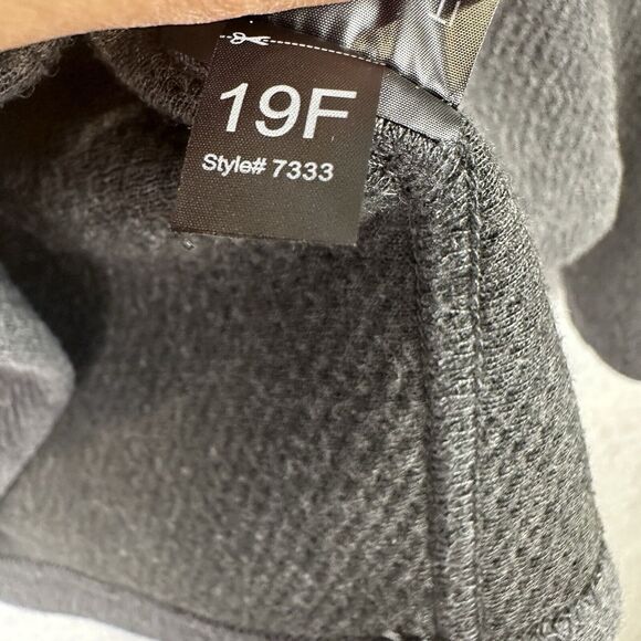 Kuhl Sweater Mens Medium Gray Konfronter 1/4 Snap Jacket Pullover Mock Neck - Picture 12 of 13